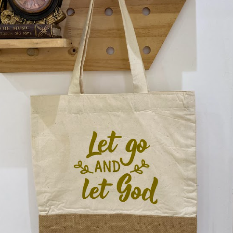 S9 Cotton-Jute Tote Bag